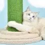 metropet Cat Cactus Climbing Frame Cat Tree with Scratching Post, Durable Sisal Rope Cactus Cat Scratcher