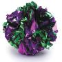 Cat Toys 4pc Assorted Colorful Furry Mice Mylar Lattice Balls Stripe Choose Pack