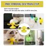 UTILITI Cat Windmill Toy, Cat Windmill Spin Toy Turntable Interactive Cat Spinning Windmill Toy with LED Ball and Catnip Ball Suction CupScratching TickleRotating Teasing Pet Kitten Toys for Cats