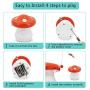 Peffiti Interactive Laser Cat Toy, 360 Degree Automatic Rotating Laser and Realistic Fluttering Butterfly 2 in 1 Chaser Electronic Cat Toy for Indoor Cats, Freely Speed Setting and 3 Timer Setting