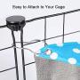 Snewvie Guinea Pig Hideout Hideaway, Corner Fleece Small Animal Hideout Hide Out for Guinea Pig Chinchilla Rabbit Bunny Rat Hedgehog Squirrel Ferret and Other Small Pet House Hut Nest Toy Cage