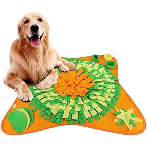 FREESOO Snuffle Mat for Dogs Lickimats Pet Feeding Mat Nosework Training Play Mats Interactive Puzzle Toys for Stress Release FREESOO Snuffle Mat for Dogs Lickimats Pet Feeding Mat Nosework Training Play Mats Interactive Puzzle Toys for Stress Release