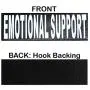 Doggie Stylz Set of 2 Reflective Emotional Support Removable Patches with Hook Backing for Working Dog Harnesses & Vests. Durable and Interchangeable - Comes in 3 Sizes Small, Medium and Large Doggie Stylz Set of 2 Reflective Emotional Support Removable Patches with Hook Backing for Working Dog Harnesses & Vests. Durable and Interchangeable - Comes in 3 Sizes Small, Medium and Large