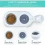 Kinghouse Dog Cat Bowls Pet Automatic Water Dispenser Detachable Dog Feeder Bowl No-Spill Pet Food Water Bowls for Cats and Dog