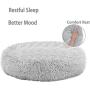 MUUBOOX Dog Bed, Cat Bed, Calming Donut Cuddler,Puppy Dog Beds Large Dogs, Indoor Dog Calming Beds, Warm Dog Sofa, Washable