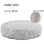 MUUBOOX Dog Bed, Cat Bed, Calming Donut Cuddler,Puppy Dog Beds Large Dogs, Indoor Dog Calming Beds, Warm Dog Sofa, Washable