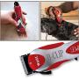 Wahl Professional Animal Deluxe U-Clip Pet, Dog, & Cat Clipper & Grooming Kit (#9484-300), Red and Chrome