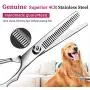 BRAINYS Professional Dog Grooming Scissors Kit, Japanese Craftsmanship Heavy Duty 6 in1 Set- Genuine Superior 4CR Stainless Steel with Safety Tips BRAINYS Professional Dog Grooming Scissors Kit, Japanese Craftsmanship Heavy Duty 6 in1 Set- Genuine Superior 4CR Stainless Steel with Safety Tips