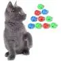 ORNOOU 20 Pieces Pet Cat Kitten Play Balls with Jingle Bell Pounce Chase Rattle Toy,Random Color ORNOOU 20 Pieces Pet Cat Kitten Play Balls with Jingle Bell Pounce Chase Rattle Toy,Random Color