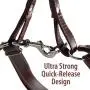 Logical Leather Adjustable Dog Harness Logical Leather Adjustable Dog Harness