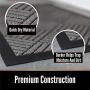 Gorilla Grip Doormat and Pet Feeding Placemat, Doormat is Size 47x35 in Gray Stone Paws Pattern, Pet Feeding Mat is Size 18.5x11.5 in Gray, Great for Messes from Dogs and Cats, 2 Item Pet Bundle