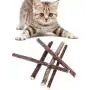 5pcs/pack Cat Toy Large Pure Natural Catnip Snacks Pet Cat Molar Toothpaste Stick Silvervine Toys for Cats Cleaning Teeth Products