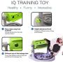 Interactive Dog & Cat Food Puzzle Toy - Ito Rocky Treat Boredom Dispensing Slow Feeder - Anxiety IQ Training in Smart Feeding and Adjustable Height for Small / Medium Dogs