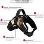 Dog Harness No Pull Pet Harness 3M Reflective Adjustable Outdoor Pet Vest for Dogs, Pet Harness for Small Medium Large Dogs With Dog Rope Dog Harness No Pull Pet Harness 3M Reflective Adjustable Outdoor Pet Vest for Dogs, Pet Harness for Small Medium Large Dogs With Dog Rope