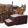 Pet Gear Easy Step Bed Stair for Cats/Dogs with Storage Compartment, Removable Washable Carpet Treads, Space-Saving Multi-Position Design Pet Gear Easy Step Bed Stair for Cats/Dogs with Storage Compartment, Removable Washable Carpet Treads, Space-Saving Multi-Position Design