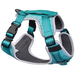 Embark Sports Dog Harness, Light and Breathable Design - Easy On and Off, No Pull Training, Size Adjustable, Non Choke with Handle for Control