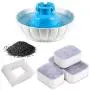 Pet Fountain Filters, Premium Replacement Pet Carbon Fountain Filters with 1Pcs Foam Filters 4Pcs Cotton Activated Carbon for Cats and Dogs Water Fountain Pet Fountain Filters, Premium Replacement Pet Carbon Fountain Filters with 1Pcs Foam Filters 4Pcs Cotton Activated Carbon for Cats and Dogs Water Fountain