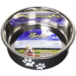 Loving Pets Bella Bowl for Dogs, Small, Espresso (7404)