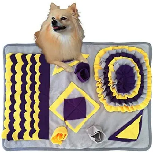 Dolzzeiy Stronger and Machine Washable Snuffle Mat Dog Feeding/Training Mat for Encourgaing Natural Foraging Skills Nosework Slow Feeding Training,Pet Activity Mat for Stress Relief Dolzzeiy Stronger and Machine Washable Snuffle Mat Dog Feeding/Training Mat for Encourgaing Natural Foraging Skills Nosework Slow Feeding Training,Pet Activity Mat for Stress Relief