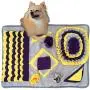 Dolzzeiy Stronger and Machine Washable Snuffle Mat Dog Feeding/Training Mat for Encourgaing Natural Foraging Skills Nosework Slow Feeding Training,Pet Activity Mat for Stress Relief Dolzzeiy Stronger and Machine Washable Snuffle Mat Dog Feeding/Training Mat for Encourgaing Natural Foraging Skills Nosework Slow Feeding Training,Pet Activity Mat for Stress Relief