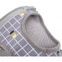 Fienveorn Dog Harness Step-in Breathable Puppy Cat Dog Vest Harnesses, Grey,S