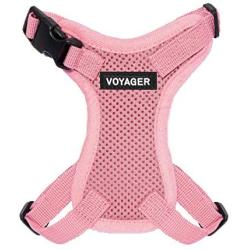 Voyager Step-in Lock Pet Harness – All Weather Mesh, Adjustable Step in Harness for Cats and Dogs by Best Pet Supplies