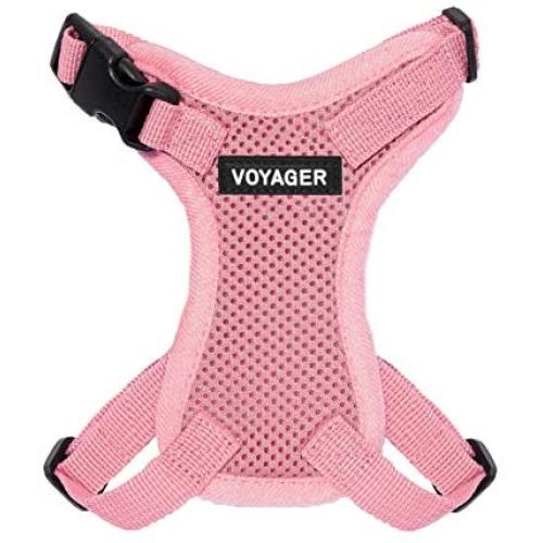 Voyager Step-in Lock Pet Harness – All Weather Mesh, Adjustable Step in Harness for Cats and Dogs by Best Pet Supplies