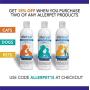 Allerpet Dog 12-oz Bottle (2 Pack) - Best Allergy Relief & Pet Dander Remover for Allergens - Ditch Your Allergy Shampoo & Deshedding Tools - 100% Non-Toxic & Safe for Pets, Good for Fur & Skin