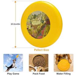 Pet Frisbee Flying Disc Dog Toy - Multifunction A Bend in The Road Jennifer Lommers