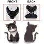 MUDINPET Cat Harness Escape Proof, Kitten Mesh Vest Harness, Adjustable Reflective Comfortable Soft Cat Chest Harness MUDINPET Cat Harness Escape Proof, Kitten Mesh Vest Harness, Adjustable Reflective Comfortable Soft Cat Chest Harness