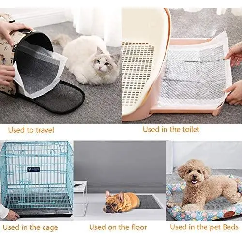 Hamiledyi Disposable Pet Pee Pads 50PCS Carbon Dog Training Wee Pads