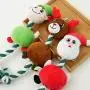 Holibanna Pet Toy Cotton Rope Pet Dog Chewing Bite Toy Christmas Hanging Ornaments (Santa)