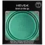 HEVEA Bowl on The go for Dogs, Foldable, Collapsible Water Bowl for Dogs. Made from Non-Toxic, Plastic-Free, BPA-Free and PVC-Free Natural Rubber. Pale Mint Holds 10oz. HEVEA Bowl on The go for Dogs, Foldable, Collapsible Water Bowl for Dogs. Made from Non-Toxic, Plastic-Free, BPA-Free and PVC-Free Natural Rubber. Pale Mint Holds 10oz.