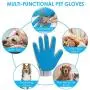 DELOMO Pet Hair Remover Gloves for Furniture, Pet Grooming Gloves Hair Removal for Dogs & Cats, 2 in 1 Function of Pet Deshedding & Hair Remover Glove with Five Finger Design, 1 Pair DELOMO Pet Hair Remover Gloves for Furniture, Pet Grooming Gloves Hair Removal for Dogs & Cats, 2 in 1 Function of Pet Deshedding & Hair Remover Glove with Five Finger Design, 1 Pair