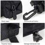 Dog Poop Bag Holder, Dog Poop Waste Bag with Leash Hook Waterprrof Pet Zippered Garbage Bags Organizer for Walking Running Hiking