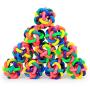 Funishi Colorful Woven Ball Intellectual Pet Toy Chew Balls with Bells Pets Accessories