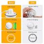 Unibelin Smart Interactive Cat Toy Ball- Pet Toy Self Rotation Rolling Ball USB Rechargeable Cat Light Toy Built-in LED Light for Cat Kitty Exercise Chase Play