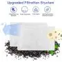 CLEEBOURG Cat Water Fountain, 2L Automatic Dog Water Dispenser Electric Water Drinking Fountain with 3 Flow Settings & 2 Replacement Filters & 1 Silicone Mat for Cats Dogs Multiple Pets CLEEBOURG Cat Water Fountain, 2L Automatic Dog Water Dispenser Electric Water Drinking Fountain with 3 Flow Settings & 2 Replacement Filters & 1 Silicone Mat for Cats Dogs Multiple Pets
