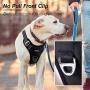 Funfox Dog Harness No Pull Pet Harness, Adjustable Dog Vest for Easy Walking, Breathable Oxford Material, Reflective Strips with Metal Front Clip for Control Small Medium Large Breed Dogs