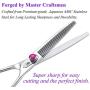 Univinlions 7 Inch Dog Grooming Scissors, Curved, Blending, Thinning, Trimming Shears for Professional, Beginner or Home Groomer, Premium-Grade Japanese 440C Stainless Steel Univinlions 7 Inch Dog Grooming Scissors, Curved, Blending, Thinning, Trimming Shears for Professional, Beginner or Home Groomer, Premium-Grade Japanese 440C Stainless Steel
