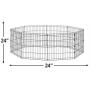 New World Pet Products Foldable Metal Exercise Pen & Pet Playpen