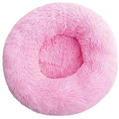 Qushy Dog Bed Comfortable Donut Cuddler Round Pet Mat Relief and Improved Sleep – Machine Washable Qushy Dog Bed Comfortable Donut Cuddler Round Pet Mat Relief and Improved Sleep – Machine Washable