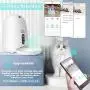 Automatic Cat Feeder, HD Camera WiFi Enabled Smart Auto Pet Feeder, Programmable Timed Dog Food Dispenser, Portion Control, Night Vision, Voice and Video Recording, App for iPhone and Android Automatic Cat Feeder, HD Camera WiFi Enabled Smart Auto Pet Feeder, Programmable Timed Dog Food Dispenser, Portion Control, Night Vision, Voice and Video Recording, App for iPhone and Android