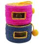 Yhytbhsh Sisal Woven Round Bucket Wear-Resistant Sisal Cat Pet Toys with 2 Sound Ball, Random Color Delivery FFIIKIF