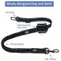 2.6 ft Pet Dog Car Seat Belt, Reflective Heavy Back Seat Belt or Bond Tether for Large / Medium Pets, Cat,Dogs, Pet Supplies, Safe and Adjustable, Easily Attached Belts in Any Car or Vehicle - Black 2.6 ft Pet Dog Car Seat Belt, Reflective Heavy Back Seat Belt or Bond Tether for Large / Medium Pets, Cat,Dogs, Pet Supplies, Safe and Adjustable, Easily Attached Belts in Any Car or Vehicle - Black