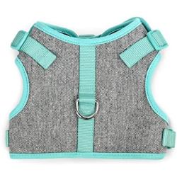 MARTHA STEWART Tweed Adjustable Fit Comfort Harness for Dogs