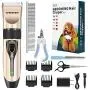Sminiker Professional Dog Clippers Low Noise Dog Hair Trimmer with Comb Guides Rechargeable Cordless Pet Clippers for Dogs, Cats,Horse and Other Animals Pet Grooming Kit Sminiker Professional Dog Clippers Low Noise Dog Hair Trimmer with Comb Guides Rechargeable Cordless Pet Clippers for Dogs, Cats,Horse and Other Animals Pet Grooming Kit