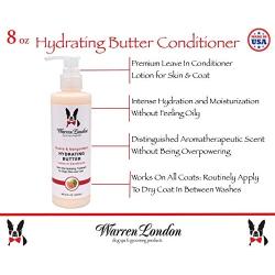 Warren London Hydrating Butter - Dog Leave in Conditioners & Balms for Skin, Coat, Nose, Paw - Made in USA