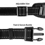 CoreLife Reflective Dog Harness, No Pull/No Choke [Front & Back 3 Leash Attachments] Mesh & Vegan Leather Reflective Dog Vest with Handle (for Small Medium Large Dog)