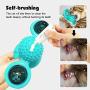 PET ARTIST 3 Pieces Windmill Cat Toy - Suction Cup Interactive Funny Cat Toy with Bell and Catnip Ball - Turntable Massage Scratch Pet Toy